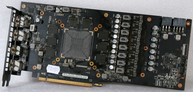 Video BAD - донор Asus Radeon DUAL-RX5700XT-O8G-EVO (RX5700 675008-68054 YV0DC1-B08 PC2096), D199PI R1. 01X 08003-13121X00, R-R-MSQ-D199PI, 8 чипов Micron 9VA77 D9WCW