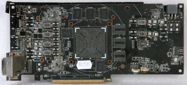 Video BAD - донор Asus D000PI2 REV.1.00 08003-07660X00, MSIP-REM-MSQ-D000PI12, 5 чипов Sk hynix H5GC4H24AJR R0C 630A