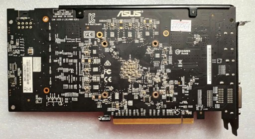 Video BAD - донор Asus Radeon ROG-STRIX-RX570-O8G-GAMING (ROG-STRIX-RX570-O8G-GAMING 660917-02882 YV0AJ7-A01) C940PI REV. 1. 00X, 08003-09180X00, R-R-MSQ-C940PI, 8 чипов Micron 0BB77 D9VVR