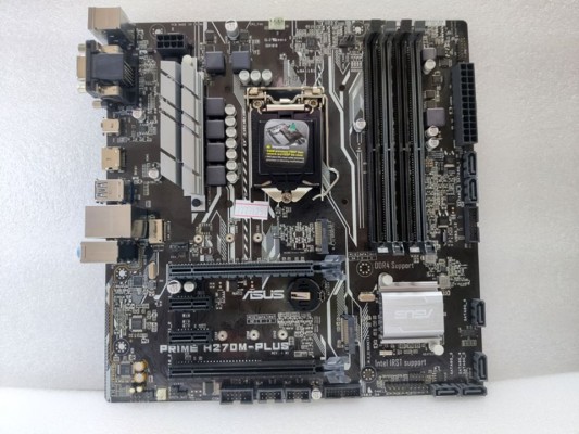 MB BAD - донор Asus PRIME H270M-PLUS REV. 1.01 (145544-01067-MB0T00-A09 0809) MSIP-REM-MSQ-HP270M-PLUS