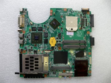 MB BAD - под восстановление (возможно даже рабочая) MSI M675, MS-16331 (607-16331-B20) MS-16331, nVidia GF-G07600-N-A2, 4 ЧИПОВ INLINCON HYB10H512321FL20