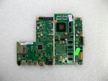 MB BAD - донор Asus X540SCA MB._4G (90NB0B20-R00021, 60NB0B20-MB2001-200) X540SC REV. 2.0, nVidia N15V-GL1-KB-A2, 4 ЧИПА MICRON 6UK17 D9PTD MT41J128M16JT-093G:K, 8 ЧИПА SK hynix H5TC4G63CFR - снято CPU