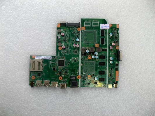 MB BAD - донор Asus X540SCA MB._4G (90NB0B20-R00021, 60NB0B20-MB2001-200) X540SC REV. 2.0, 4 ЧИПА MICRON 6SK17 D9PTD MT41J128M16JT-093G:K, 8 ЧИПА SK hynix H5TC4G63CFR - снято CPU