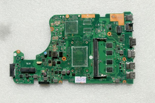 MB BAD - донор Asus X555BA MB._4G (60NB0D20-MB1700 (200)) X555QG REV. 2.0, 8 чипов SEC 719 K4A4G08, снято CPU, GPU MB BAD - донор Asus X555BA MB._4G (60NB0D20-MB1700 (200)) X555QG REV. 2.0, 8 чипов SEC 719 K4A4G08, снято CPU, GPU