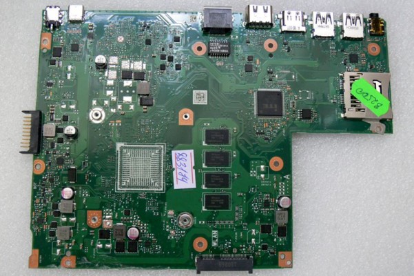 MB BAD - донор Asus Vivobook F540Y, F540YA, R540Y, R540YA, X540Y, X540YA MAIN_BD._2G (60NB0CN0-MB5010-303) X540YA REV. 3.0., 4 чипа SK hynix H5TC4G63CFR 729A- снято CPU