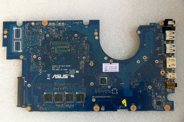 MB BAD - донор Asus UX32LA MAIN_BD._4G (90NB0510-R00050, 60NB0510-MB1400(202)) UX32LA-LN REV. 2.0., 8 чипов D9QBJ MT41K512M8RH-125:E - снято CPU, GPU MB BAD - донор Asus UX32LA MAIN_BD._4G (90NB0510-R00050, 60NB0510-MB1400(202)) UX32LA-LN REV. 2.0., 8 чипов D9QBJ MT41K512M8RH-125:E - снято CPU, GPU
