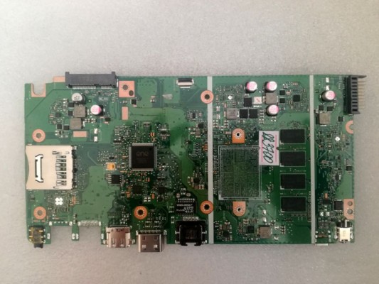 MB BAD - донор Asus X541NA MB._4G (90NB0E80-R00020, 60NB0E80-MB1900 R215) X541NA REV. 2.1, 8 чипов Micron D9SHD MT41K256M16TW-107:P - снято CPU MB BAD - донор Asus X541NA MB._4G (90NB0E80-R00020, 60NB0E80-MB1900 R215) X541NA REV. 2.1, 8 чипов Micron D9SHD MT41K256M16TW-107:P - снято CPU