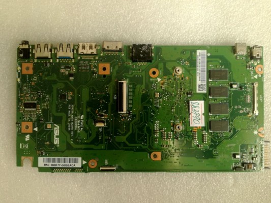 MB BAD - донор Asus X541NA MB._4G (90NB0E80-R00010, 60NB0E80-MB1900 R212) X541NA REV. 2.1, 8 чипов Micron D9SHD MT41K256M16TW-107:P - снято CPU MB BAD - донор Asus X541NA MB._4G (90NB0E80-R00010, 60NB0E80-MB1900 R212) X541NA REV. 2.1, 8 чипов Micron D9SHD MT41K256M16TW-107:P - снято CPU