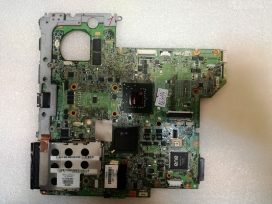 MB BAD - донор HP dv2000, dv3000 (460716-001, 417112-001) 06230-5M, 48. 4Y001. 05M, Intel SLA5Q NH82801HBM, Intel SLA5U LE82PM965, nVidia G86-630-A2, 2 чипа Qimonda HYB18H512321BF - снято что-то MB BAD - донор HP dv2000, dv3000 (460716-001, 417112-001) 06230-5M, 48. 4Y001. 05M, Intel SLA5Q NH82801HBM, Intel SLA5U LE82PM965, nVidia G86-630-A2, 2 чипа Qimonda HYB18H512321BF - снято что-то