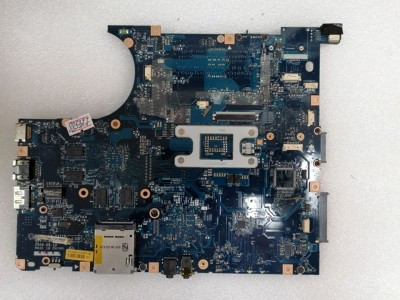 MB BAD - донор Lenovo IdeaPad Y550, Y550P NIWBA LA-5371P (11S168003600Z, 11S102000788Z) REV: 1.0., nVidia N10P-GS-A2, Intel SLGZS BD82HM55, 8 чипов Samsung K4W1G11646E-HC12