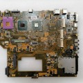 MB BAD - донор Asus G2S MB. (60-NJYMB1000-C01P) A7S REV: 2.1, P/N:08G27AS0021W, Intel SLA5Q NH82801HBM, nVidia G84-750-A2, Intel SLA5U LE82PM965, 4 чипа Qimonda HYB18H512321BF-14