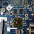 MB BAD - донор Acer Aspire 5551G, 5552G MB. NEW75 LA-5911P REV: 1.0, AMD 218-0697020, 8 чипов Samsung K4W1G1646E-HC12