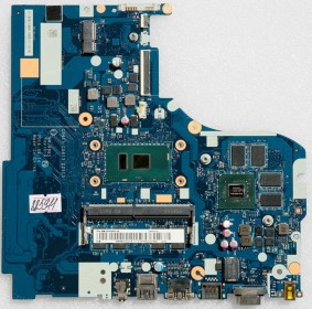 MB BAD - под восстановление Lenovo IdeaPad 310-15ISK (P/N: 5B20M29142) CG413 CG513 CZ513 NM-A981 REV: 1.0., Intel Core i5-7200U - SR2ZU, nVidia N16V-GMR1-S-A2, 4 чипа SK hynix H5TC4G63CFR, 4 чипа Micron D9TBK