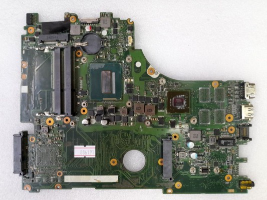 MB BAD - донор Asus X750JN (60NB0660-MB1200), X750JN REV: 2.0, nVidia N15S-GT-S-A2, Intel SR1PX