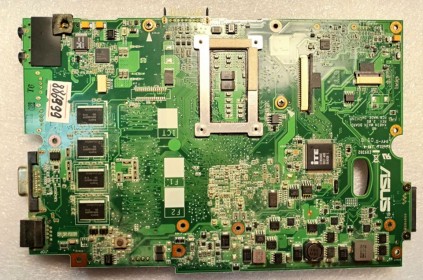 MB BAD - под восстановление Asus K50IP (69N0F3M11A11-01) K40IN MAIN BOARD REV. 2. 0G, nVidia MCP75L-B3, ITE IT8500E 0917-AX0 DEA2GB L, 4 чипа hynix H5PS1G63EFR 20L 917A