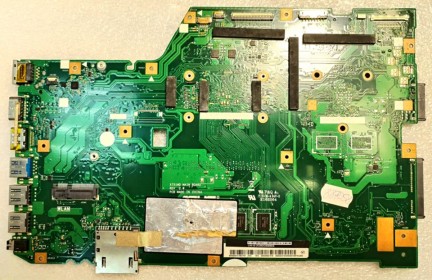MB BAD - под восстановление Asus X751MA (60NB0610-MB2700) X751MD MAIN BOARD REV. 2. 0, Intel SR1W2, 8 чипов SK hynix H5TC2G83EFR PBA 406V