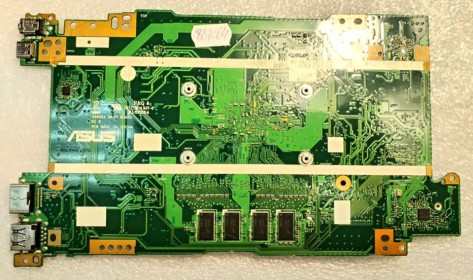 MB BAD - донор Asus X509MA (69N1ASM12B01) X409BA MAIN BOARD R2. 0, 4 чипа MICRON 9XE75 D9WFH