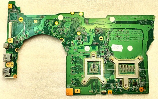 MB BAD - донор Asus GL503 (31BKLMB01J0, NB0GQ0-MB1020) MODEL: BKLA, DABKLMB28A0 REV: A, Intel SR30W, nVidia N17P-G0-A1, 4 чипа Samsung K4641325FE-HC28, скол на GPU