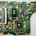 MB BAD - под восстановление Asus X756UJ (60NB0A20-MB1150-202) X756UJ MAIN BOARD REV. 2. 0, Intel SR2EY, nVidia N16V-GM-B1, 4 чипа SEC K4W4G16 46E BC1A