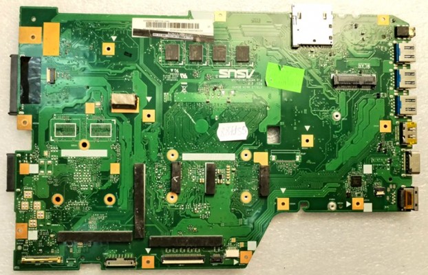 MB BAD - под восстановление Asus X751LA (60NB04P0-MB1130) X751LD MAIN BOARD REV. 2.0, Intel SR16Q, 8 чипов MICRON 4CE77 D9QBJ