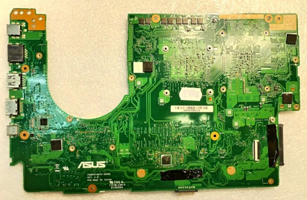 MB BAD - донор Asus X580VD MAIN BOARD REV. 2. 0, Intel SR30W, nVidia N17P-G0-A1, ITE IT8995VG-128 1730-DX0 S00CBA, 4 чипа ELPIDA W4032BABG-70-F