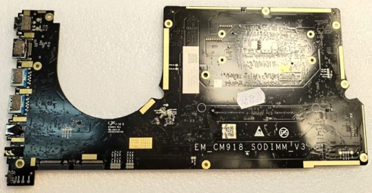 MB BAD - под восстановление Chuwi CoreBook X Pro (LN539ZS10611A0) EM_CM918_SODIMM_V3. 0, Intel SRGKY, MPS2108 MP2979A M7698578X, 2 чипа PP065-062E F 2226, 2 чипа PP065-062E F 2236, не стартует, нет изображения